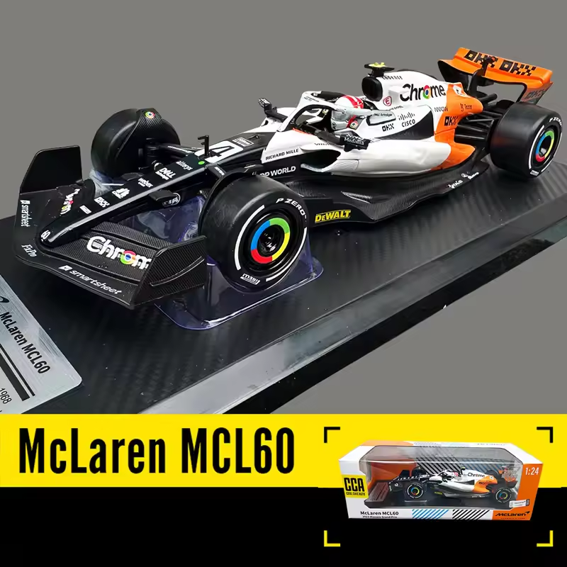 1:24 Diecast McLaren MCL60 Grand Prix Official Licensed Model