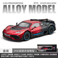 1:24 Diecast Mercedes AMG ONE Super Model Car