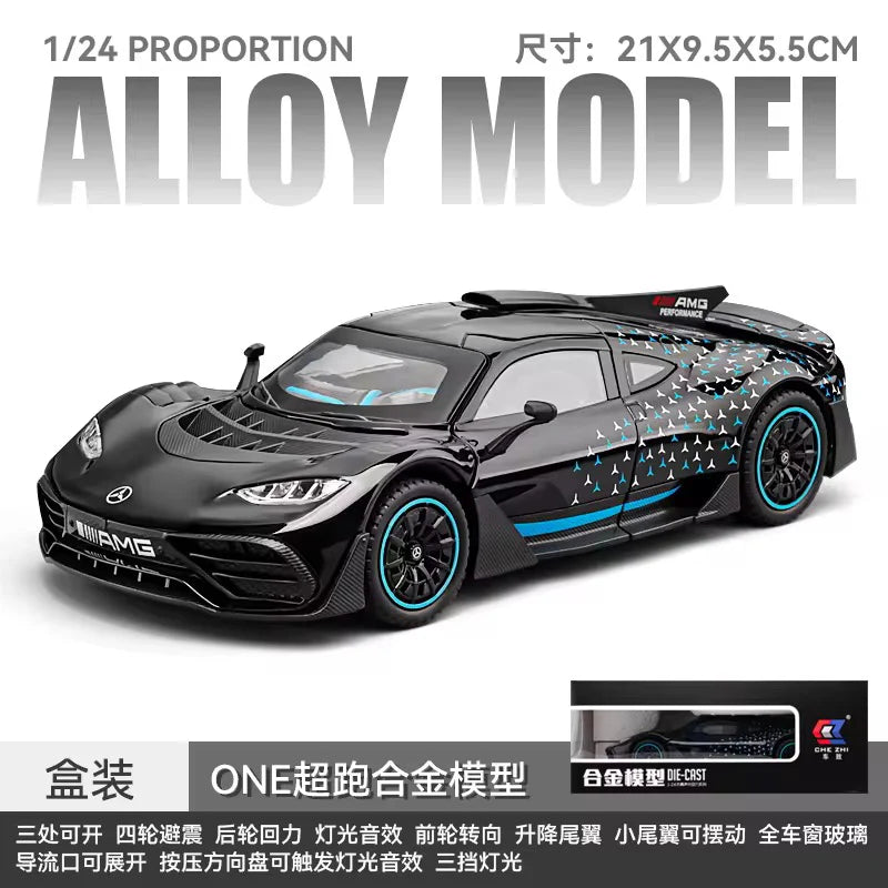1:24 Diecast Mercedes AMG ONE Super Model Car