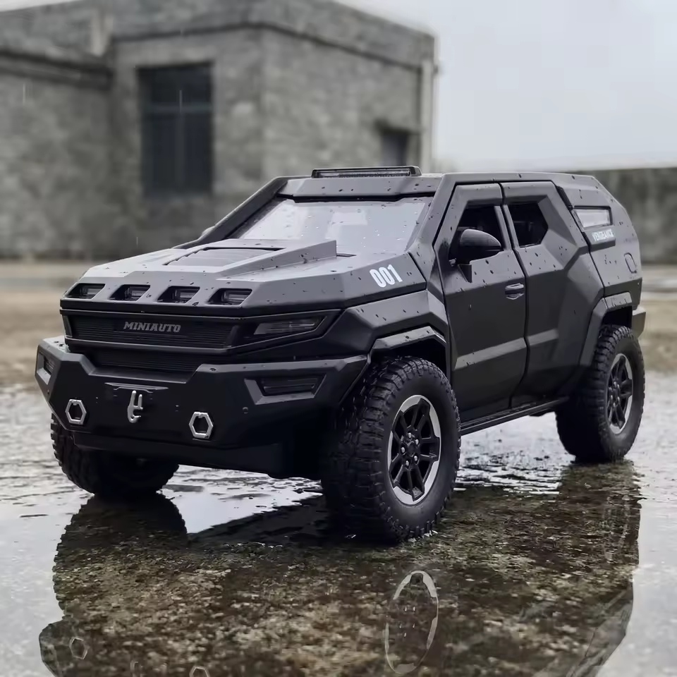 1:24 Diecast Rezvani Vengeance Armored Model