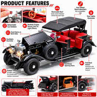 1:24 Diecast Rolls Royce Phantom 1925 Model