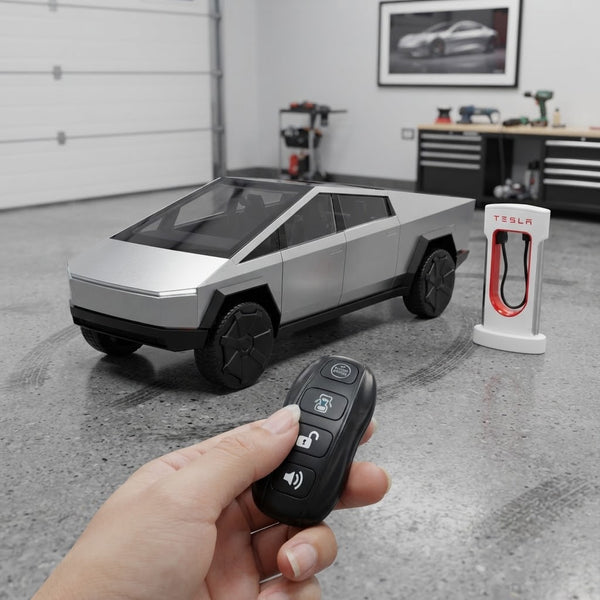 1:24 Diecast Tesla Model With Key Control Doors