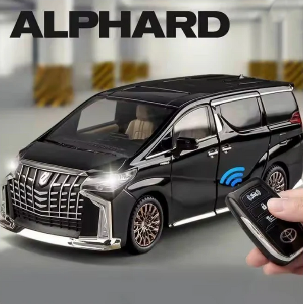 1:24 Diecast Toyota Alphard MPV Van With Key