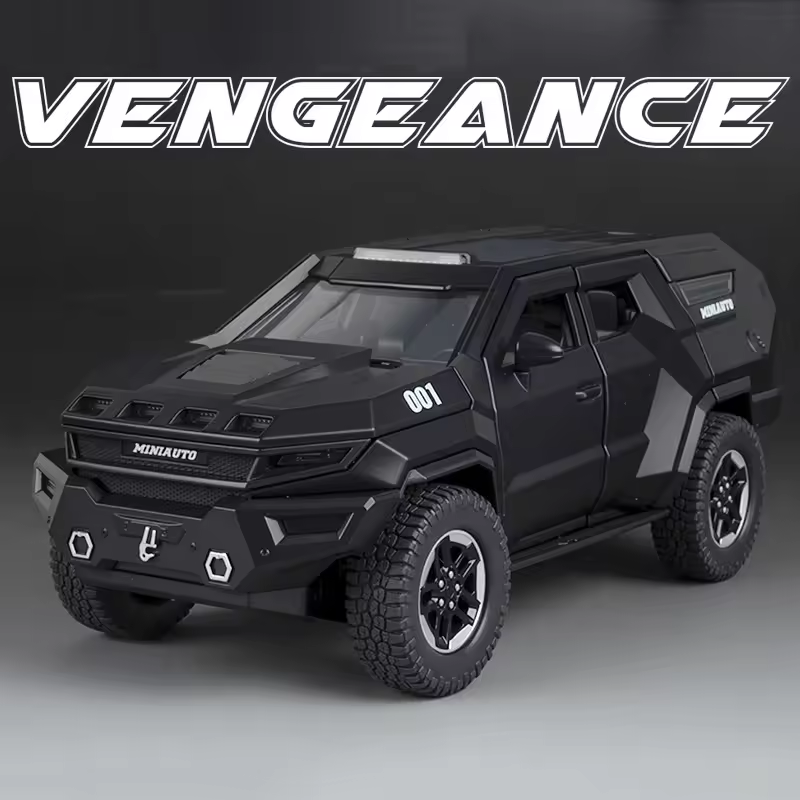 1:24 Diecast Rezvani Vengeance Armored Model