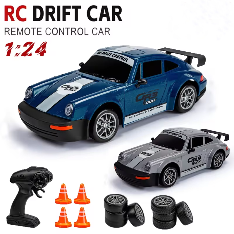 1:24 RC 2.4GHz Porsche 4WD Mini Drifting Car