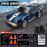 1:24 RC 2.4GHz Porsche 4WD Mini Drifting Car