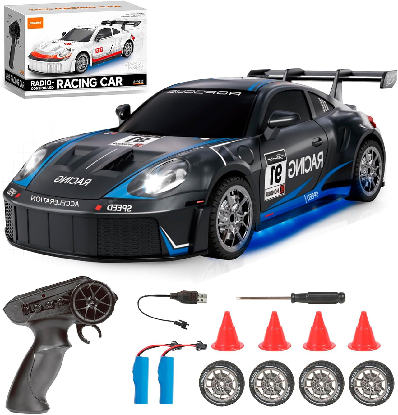 1:24 RC 2.4GHz Porsche Drift Car