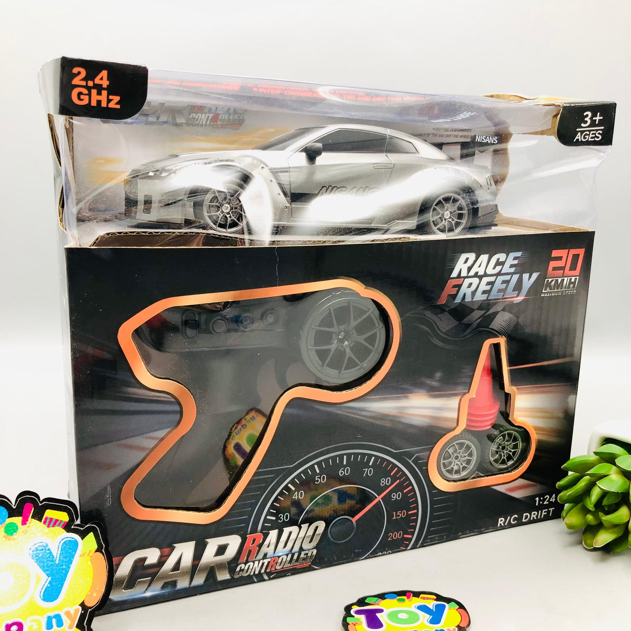 1:24 RC 20Km/h Nissan GTR Drift Car
