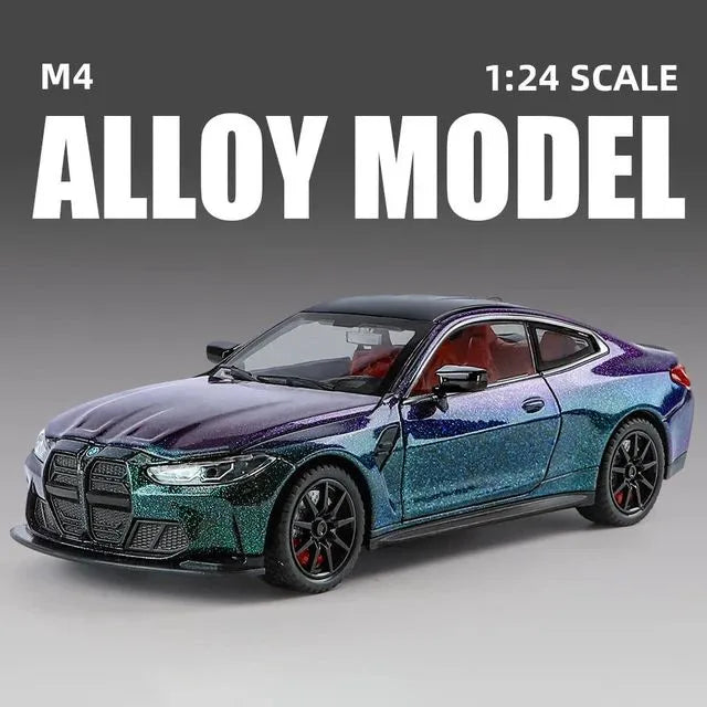 1:24 Diecast BMW M4 Competition Model Car