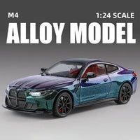1:24 Diecast BMW M4 Competition Model Car