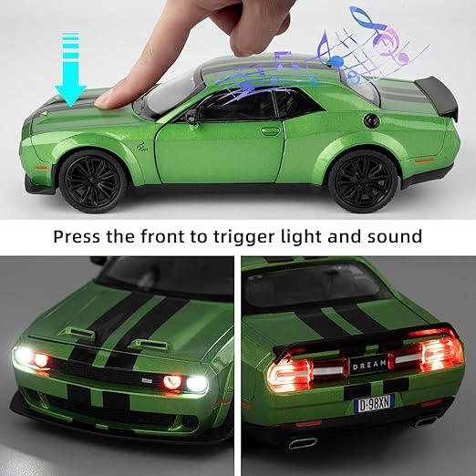 1:24 Diecast Dodge Challenger SRT Model Car