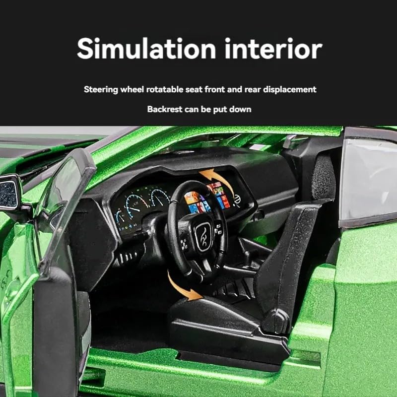 1:24 Diecast Dodge Challenger SRT Model Car