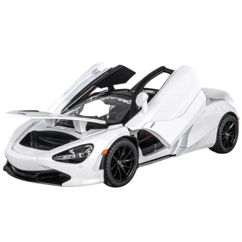 1:24 Diecast McLaren 720S Model Car With Smoke