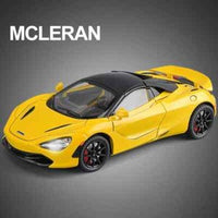 1:24 Diecast McLaren 720S Model Car With Smoke