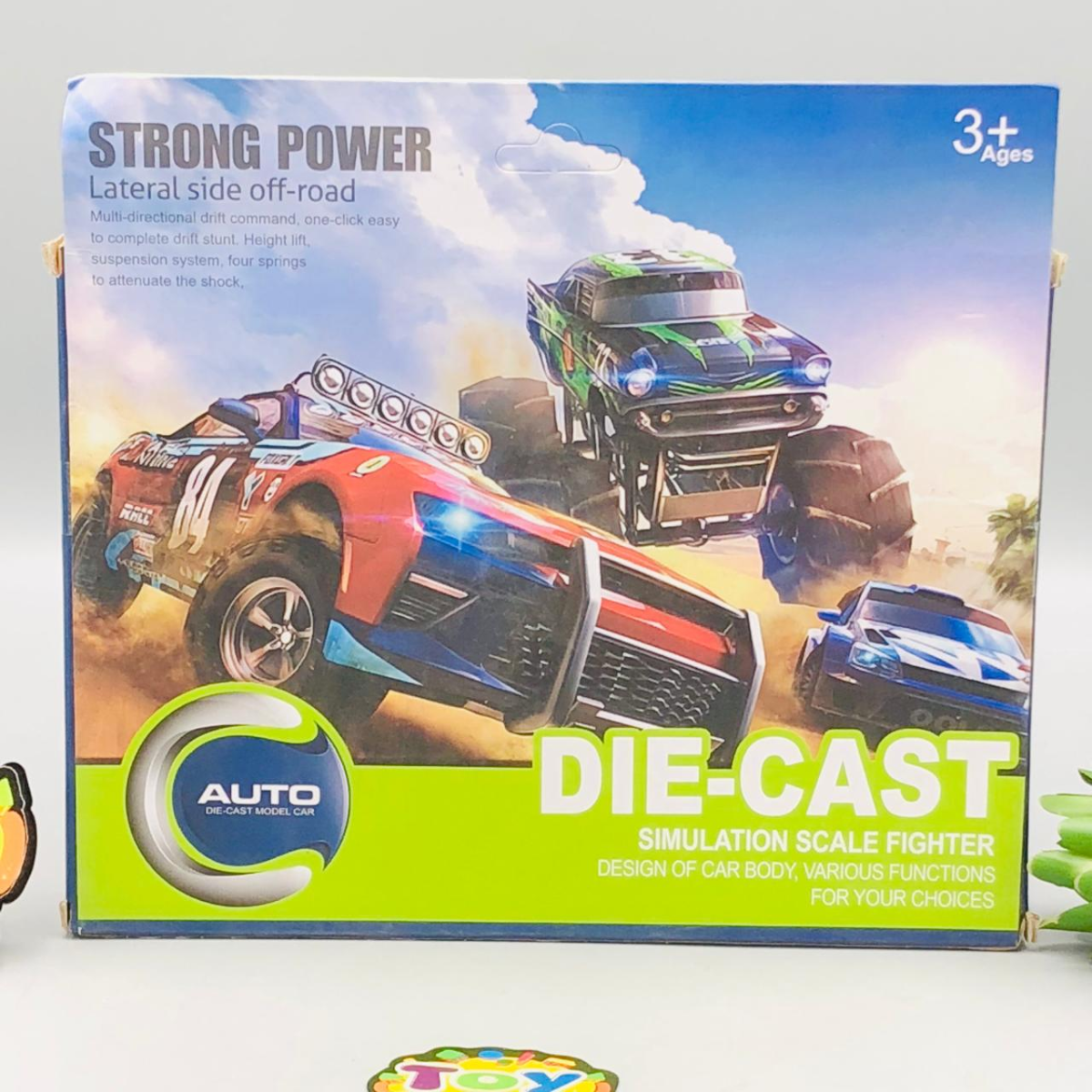 8Pcs Alloy Cars With Road Map
