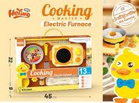 13Pcs Kids Realistic Duck Kitchen Cooking Set
