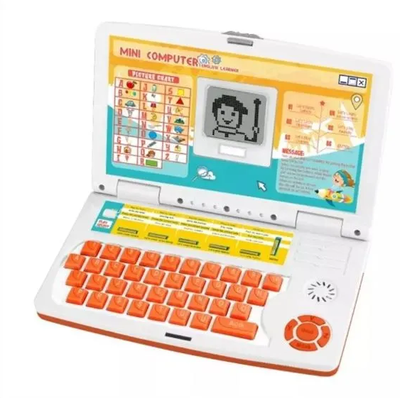 20 Activities Kids English Learning Computer - Orange