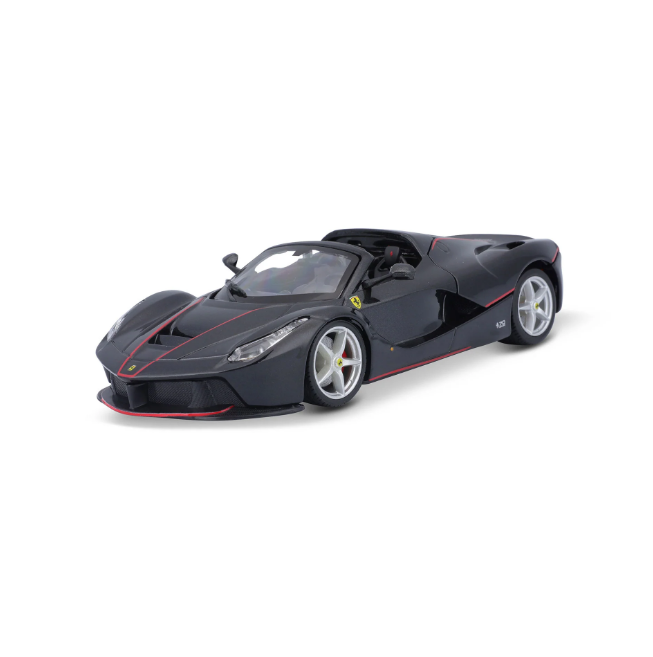 Bburago 1:24 Ferrari LaFerrari Aperta Model - Black