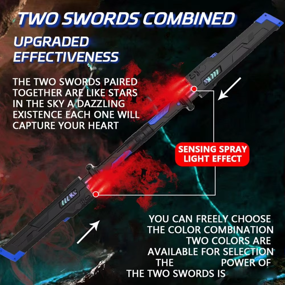 2in1 Kids Light-up Sword With Light & Smoke
