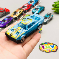 10Pcs Mini Inertial Cars With Launcher - Assortment