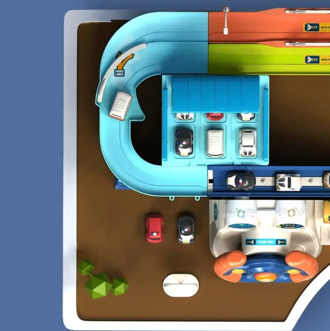 Multi-functional Urban Railway Track Set