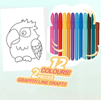 Thumbnail for Unicorn Drawing Magic Color Spray Pen