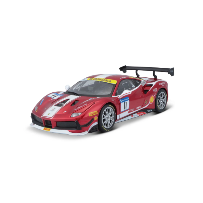 Bburago 1:24 Ferrari 488 Challenge Formula Racing 2017