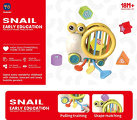Premium Baby Snail Activity Toy
