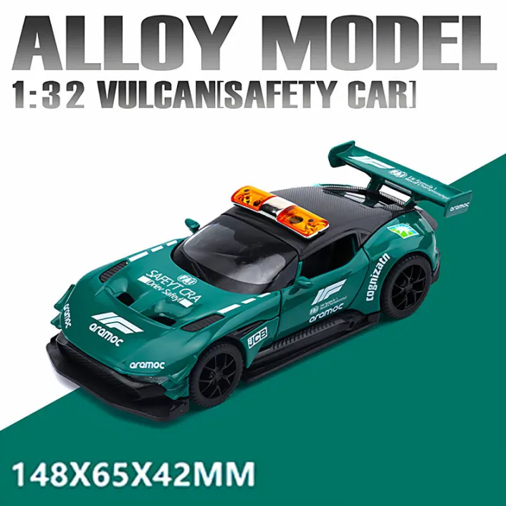 1:32 Diecast Aston Martin Vulcan Model Car With Acrylic Display Box