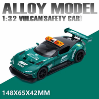 1:32 Diecast Aston Martin Vulcan Model Car With Acrylic Display Box