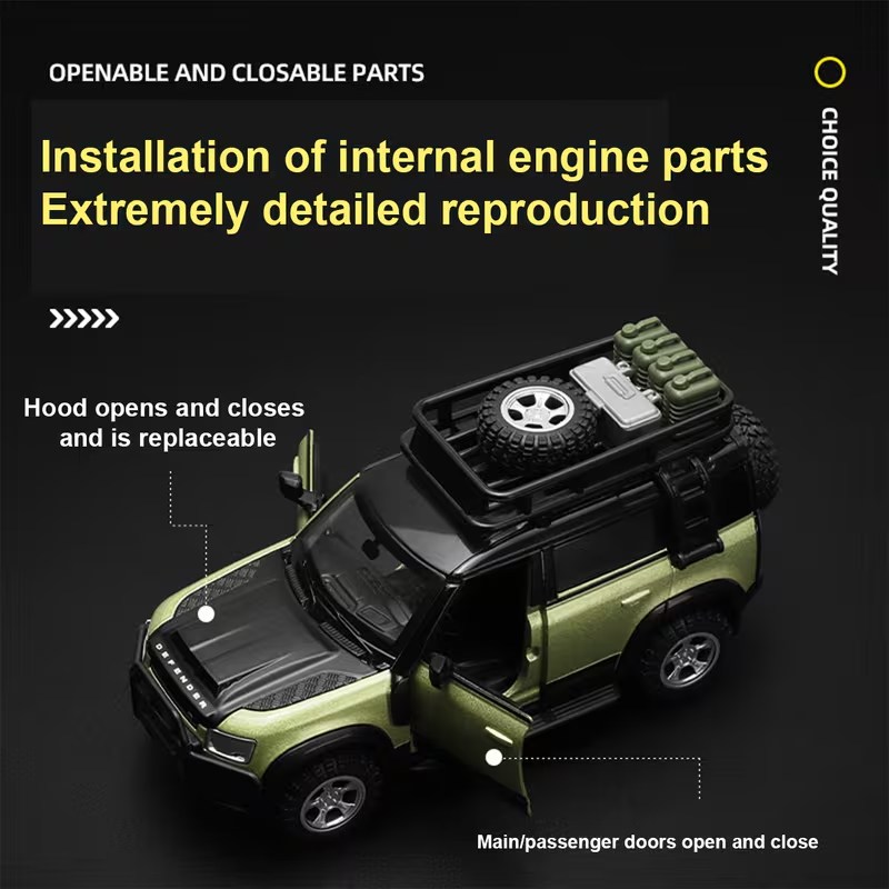1:32 Diecast Defender 110 Official License Model