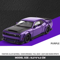 1:32 Diecast Dodge Dodge Hellcat SRT Model Car