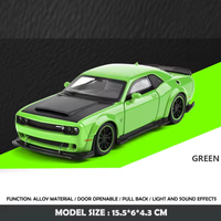 1:32 Diecast Dodge Dodge Hellcat SRT Model Car