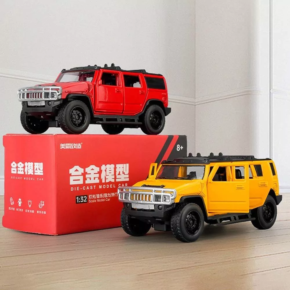 1:32 Diecast Hummer H2 SUV Model
