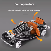 1:32 Diecast 1936 Mercedes-Benz 500K Special Roadster Model