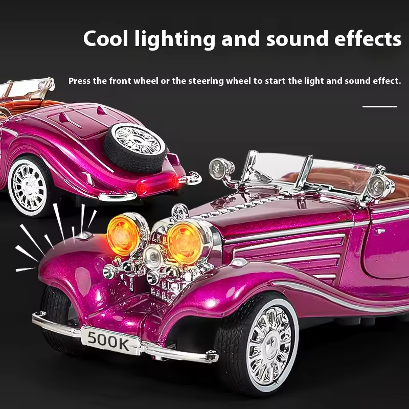 1:32 Diecast 1936 Mercedes-Benz 500K Special Roadster Model