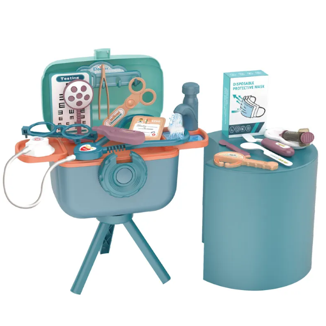 23Pcs Pretend Play Handbag Doctor Set