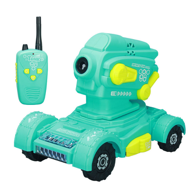 RC Tank Colorful Bubble Machine