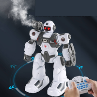 Remote & Gesture Control Spray & Bullet Shooting Robot