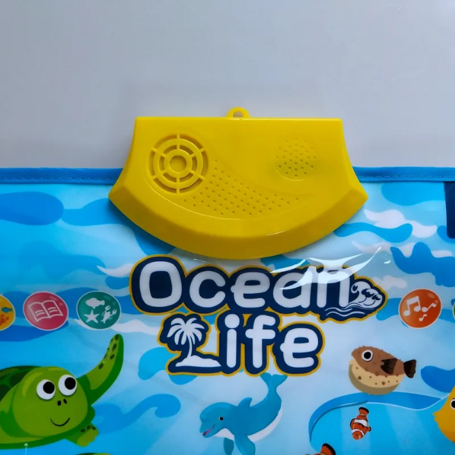 Electronic Ocean Life Animal Learning Wall Chart