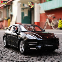 Bburago 1:24 Porsche Cayenne Turbo Model - Black