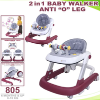 Thumbnail for Convertible Baby Walker With Light & Music