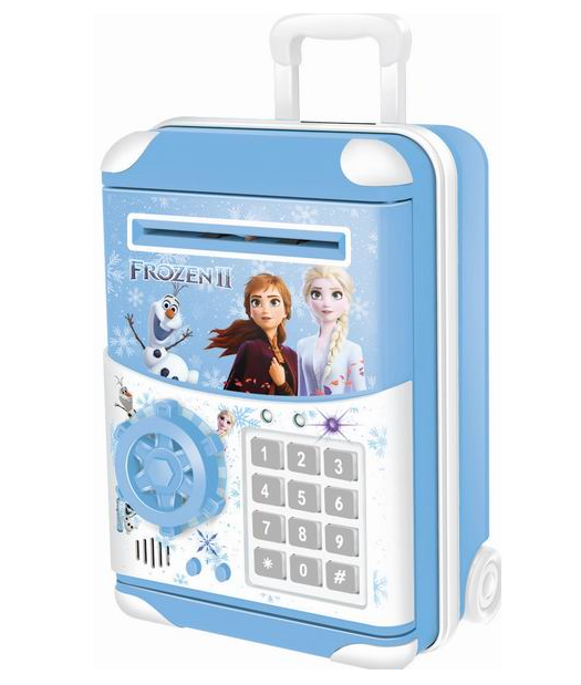 Frozen Trolley Piggy Bank For Girls