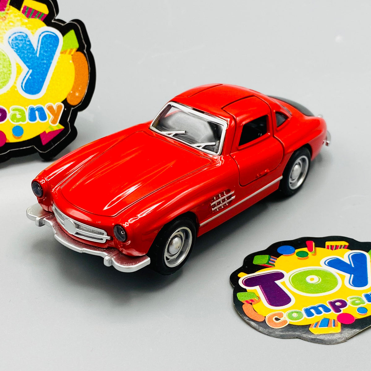 1:36 Mini Diecast Benz 300SL Model Car - 1Pc
