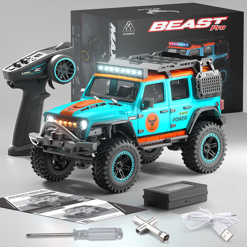 1:20 RC 4WD Rubicon Jeep Wrangler Off-Road Beast Pro Model