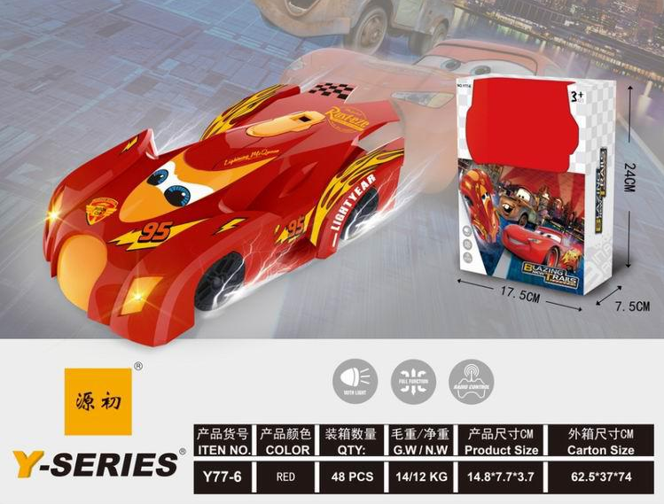 Mini RC McQueen Wall Climbing Car