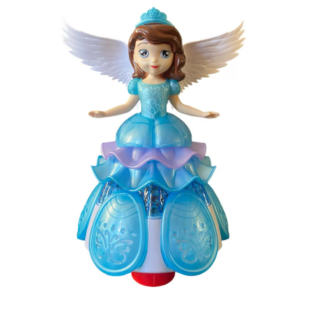 Beautiful Musical Rotating Princess With Wings