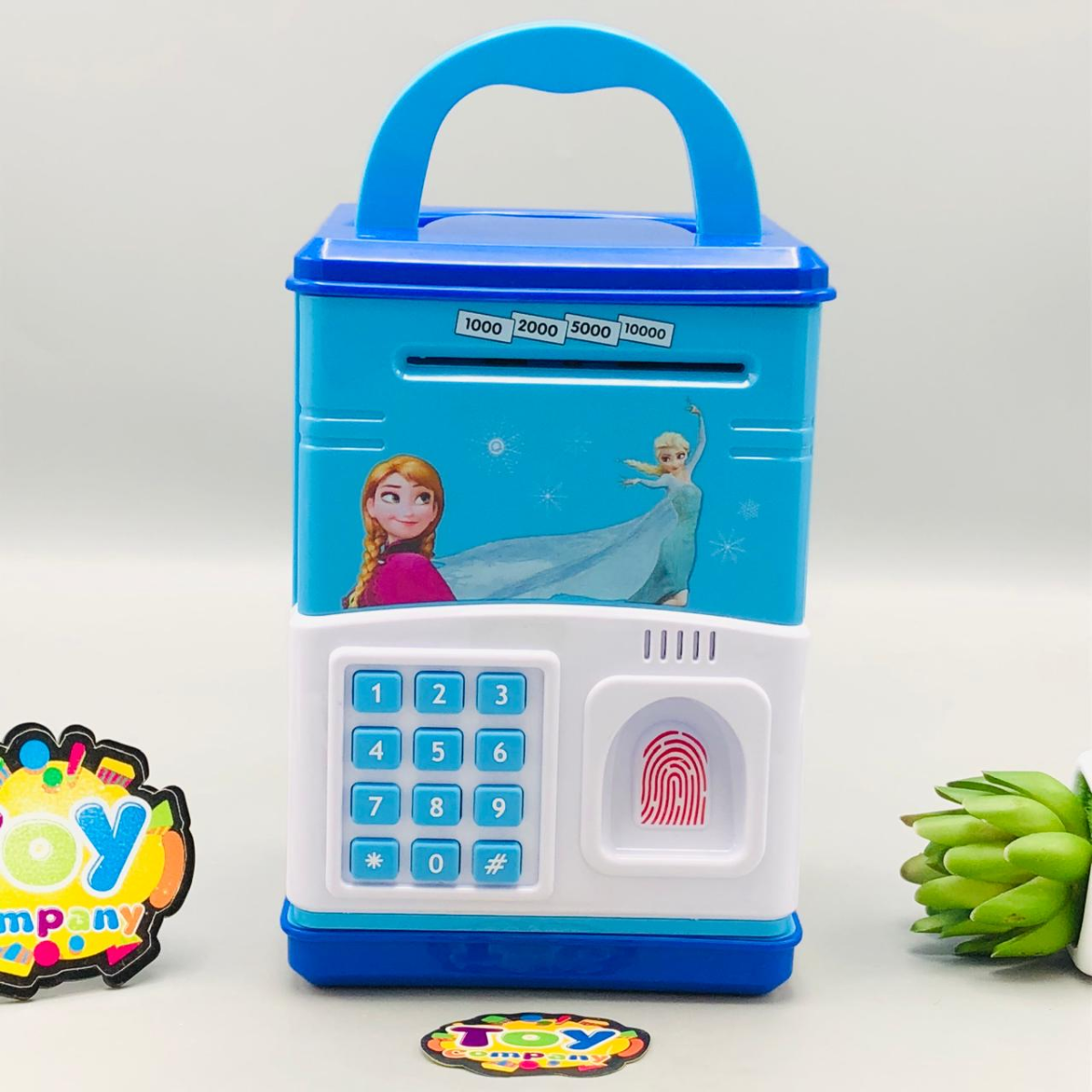 Frozen Fingerprint & Password Unlock ATM Machine