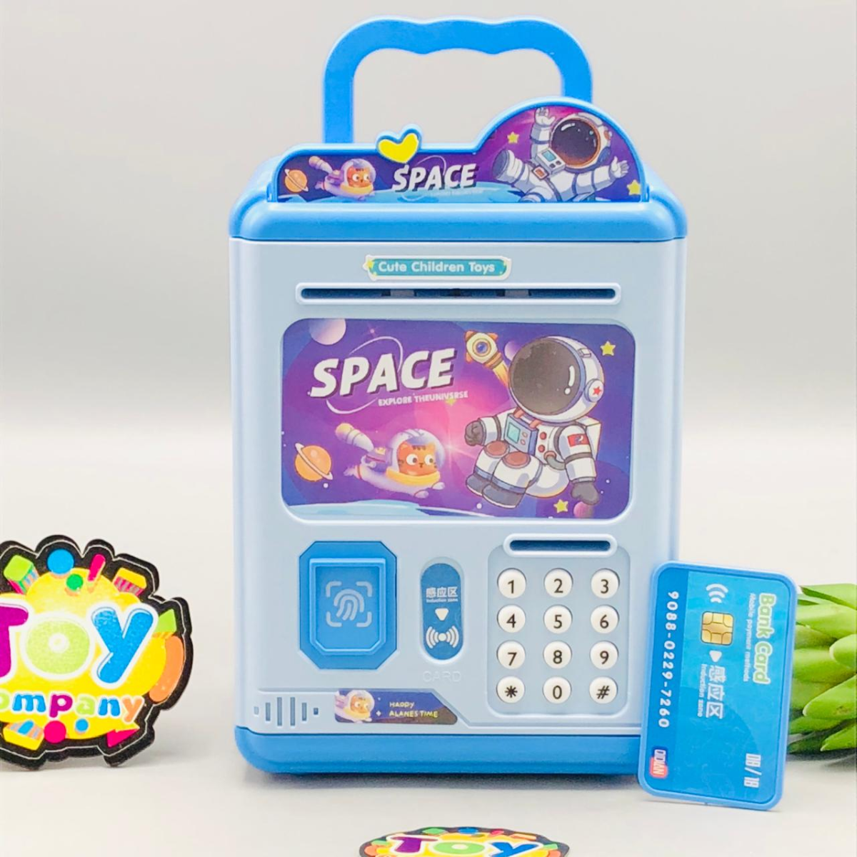 Space Multi-functional Kids Money Saving ATM Machine