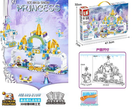 Thumbnail for 453Pcs Frozen Ice & Snow Princess Castle Set